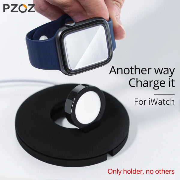 PZOZ For Apple Watch iWatch ultra 4 3 2 series 12 11 10 9 8 7 SE wireless charger dock chargers stand charging cable accessories