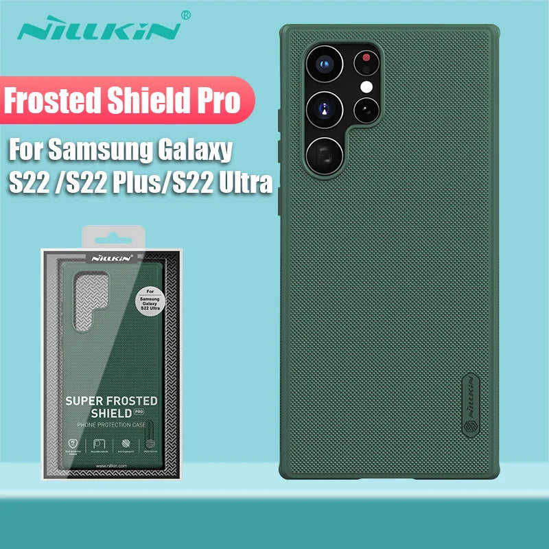 For Samsung Galaxy S22 Ultra Case For S23 Ultra Case NILLKIN Super Frosted Shield Pro Ultra-Thin For Samsung S22/ S22 Plus Cover