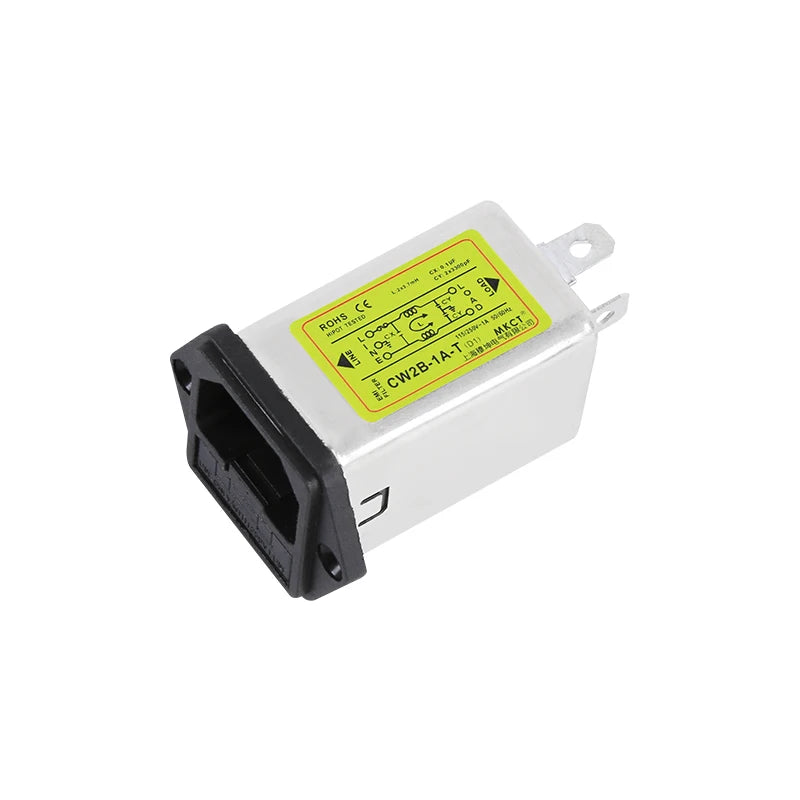 TOMZN AC 220V power supply filter EMI anti-interference purification audio  CW2B-1A-T3A6A10A