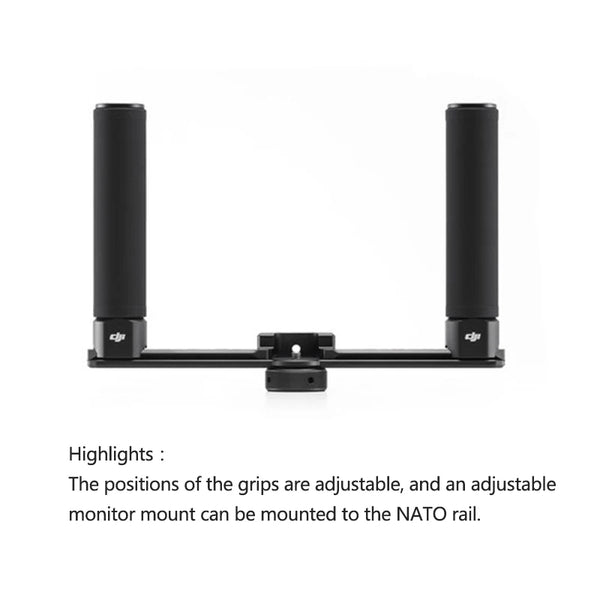 DJI Ronin-SC Dual Handles The positions of the grips are adjustable for DJI Ronin-SC