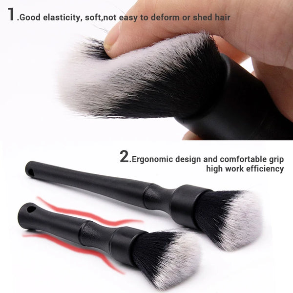 Car Wash Car Detailing Brush Car Dashboard Cleaning Tools Air Outlet Cleaning Brushes for Auto Interior Cleaning Accessories
