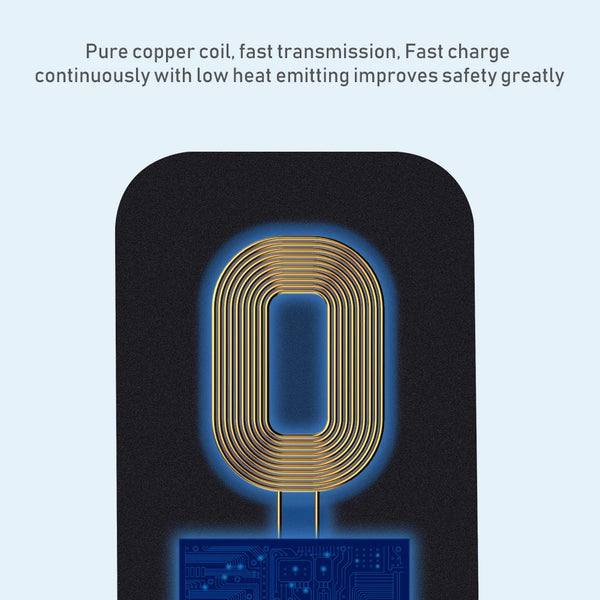 Type C Wireless Charging Receiver, Nillkin Magic Tag USB C Qi Wireless Charger Receiver Chip for Google Pixel 2 XL OnePlus 7/7+