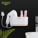 ECOCO Hair Dryer Holder Storage Box Curling Iron Shelf For Bathroom Organizer Storage Rack Bathroom Accessories Set Home Pink