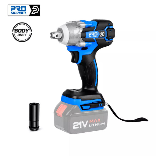 Electric Rechargeab Brushless Wrench Impact Cordless Electric Drill Screwdriver Without Lithium Battery 21V By PROSTORMER