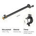 ULANZI LS11 Desk Mount Stand ith Flexible Auxiliary Holding Arm Overhead Camera Webcam Table C-Clamp Ring Light Bracket