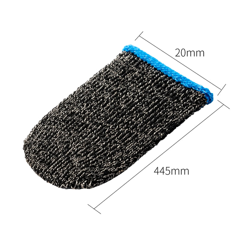 ORICO 4 pcs Gaming Finger Sleeve Phone Games Sweat-Proof Finger Gloves Thumbs Finger Cover Anti-slip Cot Sleeve for PUBG Mobile