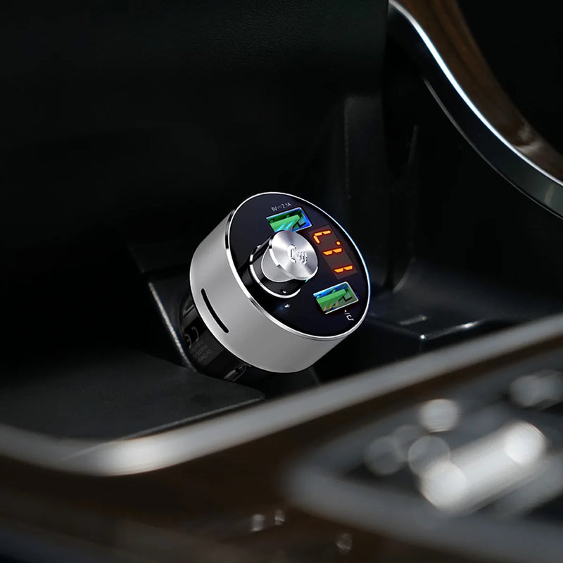 ORICO Dual USB Car Charger Car Cigarette Lighter Charger with U-disk TF Card Reader for Mobile Phone Tablet GPS