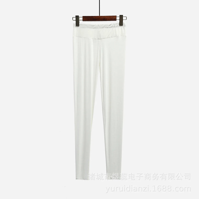 Fdfklak S-3XL Women Home Clothes New Modal Cotton Pajamas Pant Loose Large Size Sleepwear Pants Elastic Waist Nightwear Trousers