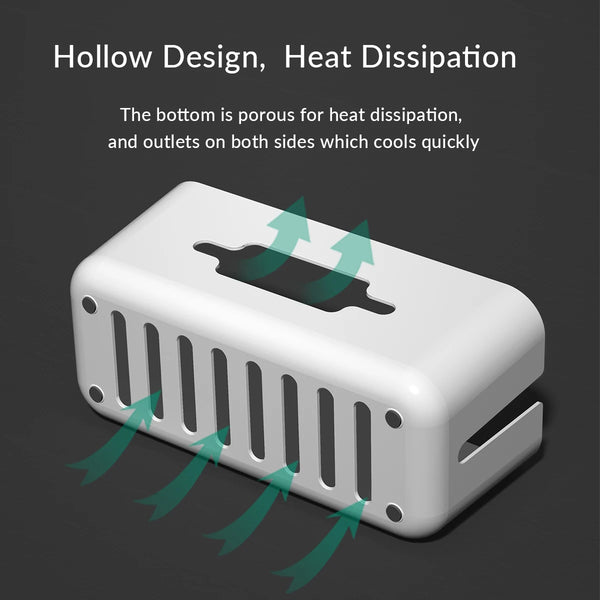 ORICO Organize Box for Power Strip Management Organizer Dust Proof Protection for Socket Network Filter Phone Holder