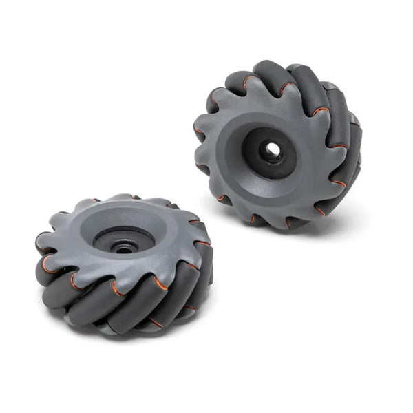DJI RoboMaster S1 Mecanum Wheel High-performance rollers provide the wheels with excellent tractions and rigidity