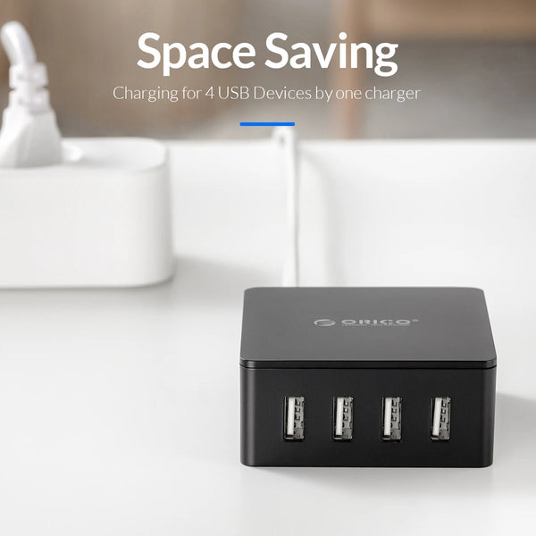ORICO Desktop USB Charger Series Multi-port USB Charging Dock for iPhone Samsung Xiaomi Huawei Home Office Desk Charger Station