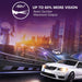 Philips H3 12V 55W PK22s VisionPlus Halogen Car Fog Lamps VP +60% More Bright Auto Headlight Original Bulbs 12336VPS2, 2X