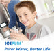 ICEPURE Refrigerator Inline Water Filter Purifier Replacement for Samsung DA29-10105J HAFEX/EXP, LG 5231JA2010B, GE GXRTQR