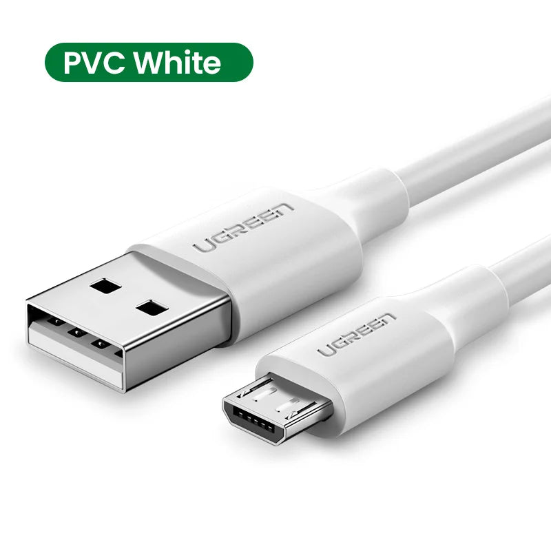 Ugreen Micro USB Cable Fast Charging USB Data Cable Mobile Phone Charging Cable for Samsung HTC LG Android Tablet USB Wire