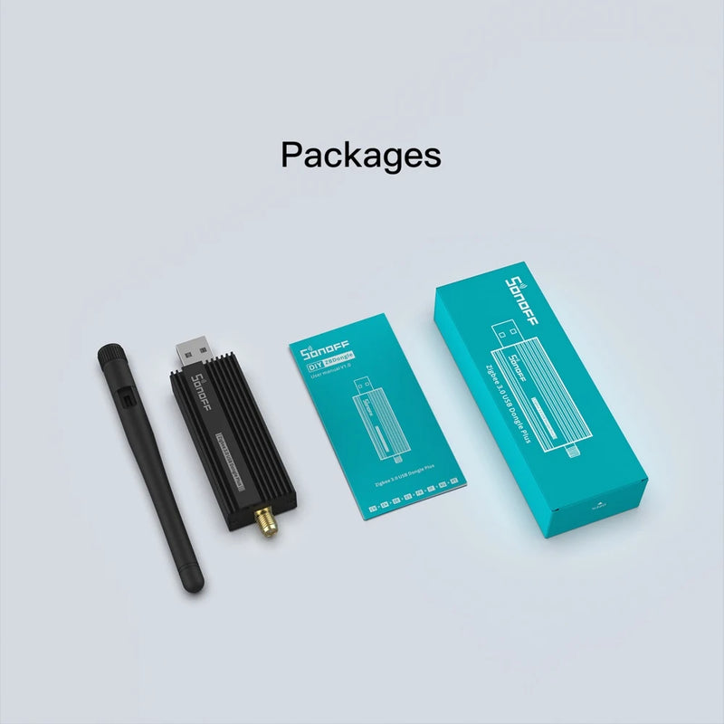 SONOFF zigbee gateway 3.0 ZBDongle-P USB Dongle Hub Thread Matter Support Home Assistant Zigbee2MQTT for Smart Home Devices Inte