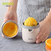 ECOCO New Manual Juicer Multi-function Positive And Negative Dual-use Manual Juicer Orange Wheat Straw Kitchen Accessories Tools