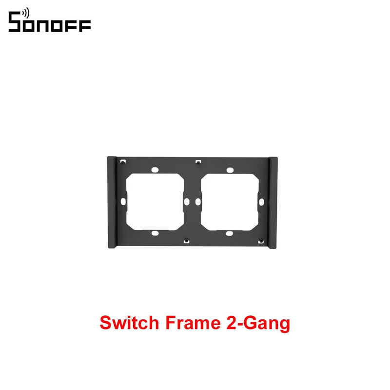 ITEAD SONOFF M5 SwitchMan Switch Frame 2/3/4 Gang Adapted for M5-80 Smart Wall Switch Easy to Install PC V0 Mounting Box