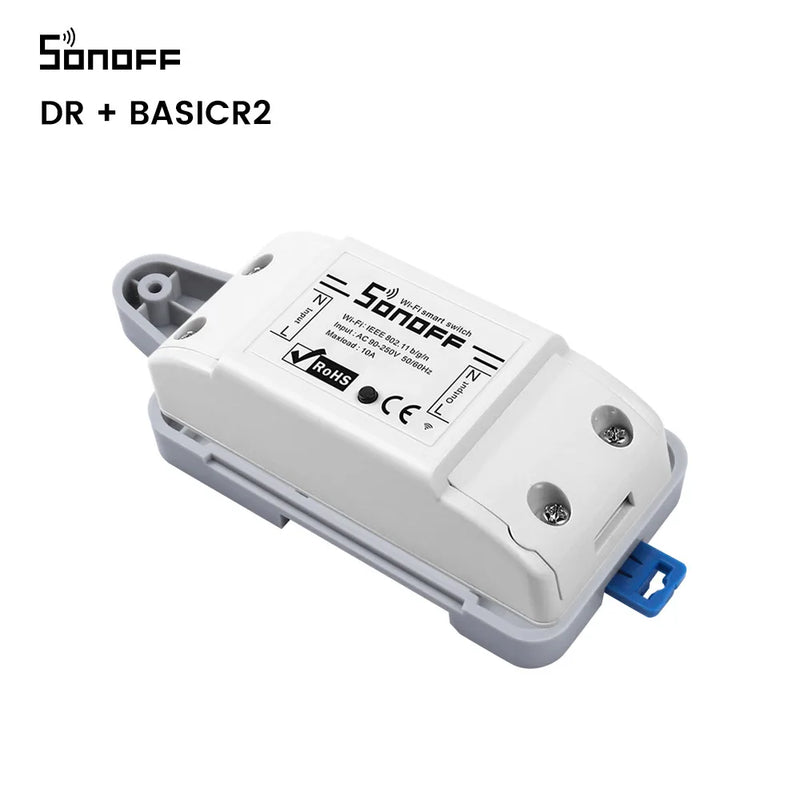 Itead Sonoff DR DIN Rail Tray Mounted Adjustable Holder Support Most Sonoff Products Basic RFR2 RFR3 POWR2 TH10/16 Dual