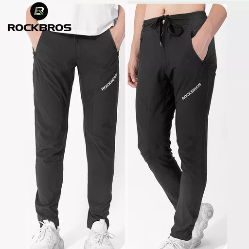ROCKBROS Cycling Pants Spring Summer Quick Drying Sports Pants Women Men's Pants MTB Road Bike Pants Breathable Bicycle Trousers