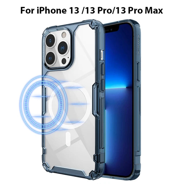 For iphone 16 Pro Max Case NILLKIN Nature TPU Case for iPhone 15 Pro Max Transparent Clear Soft Silicone Cover For iphone 14 Pro