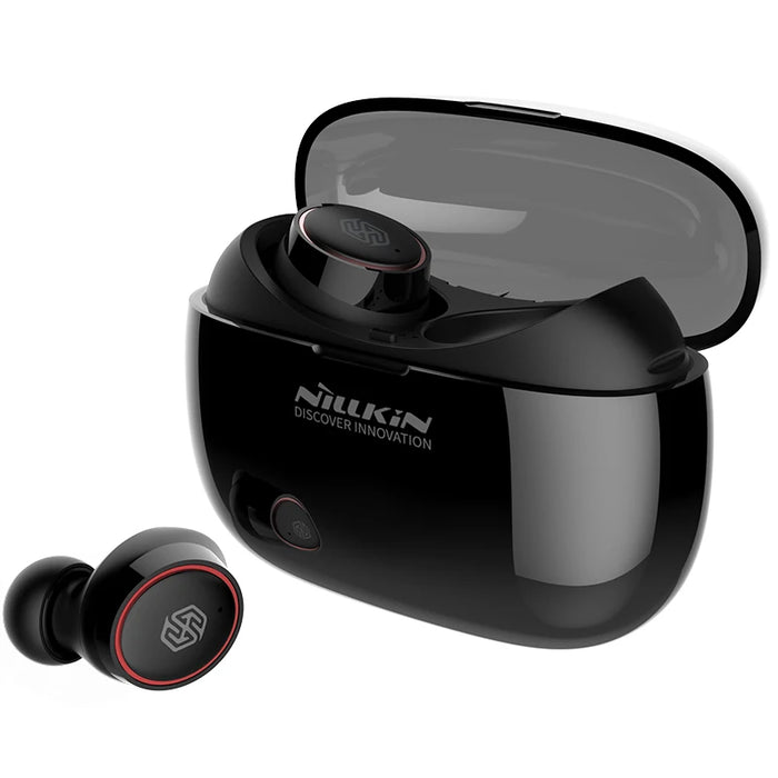 NILLKIN True wireless earbuds TWS earphone Bluetooth 5.0 with charging case mic Handsfree Earbuds Gaming Wireless Headphones TWS Earphone Red CHINA