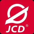 JCD logo on a white background