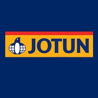 Jotun logo on a blue background