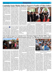 Kampuchea Newspaper on Monday , August 04, 2025