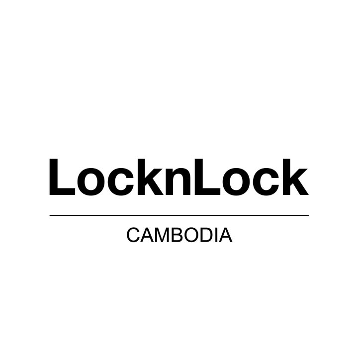 LocknLock logo with 'Cambodia' text on a white background