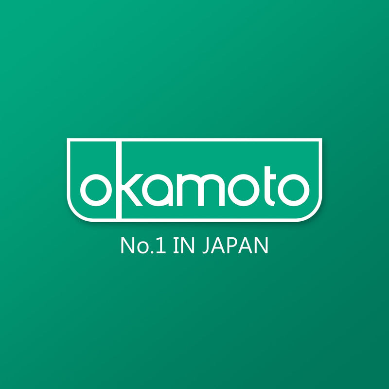 Okamoto logo on a green background with 'No.1 IN JAPAN' text