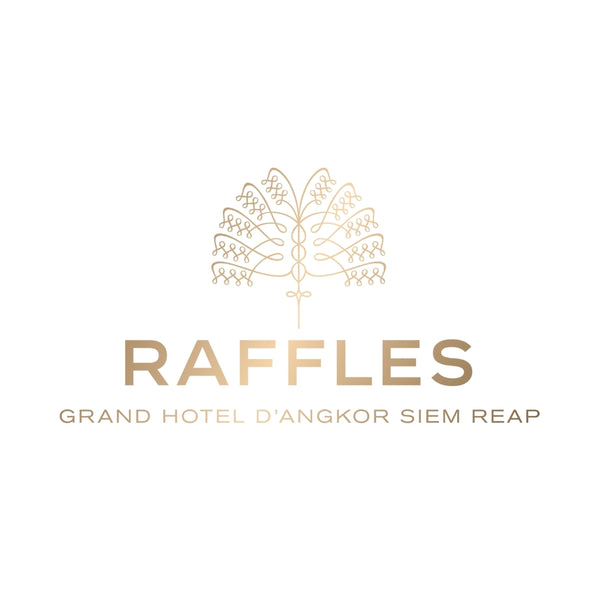 Raffles Grand Hotel d'Angkor Siem Reap logo on a white background