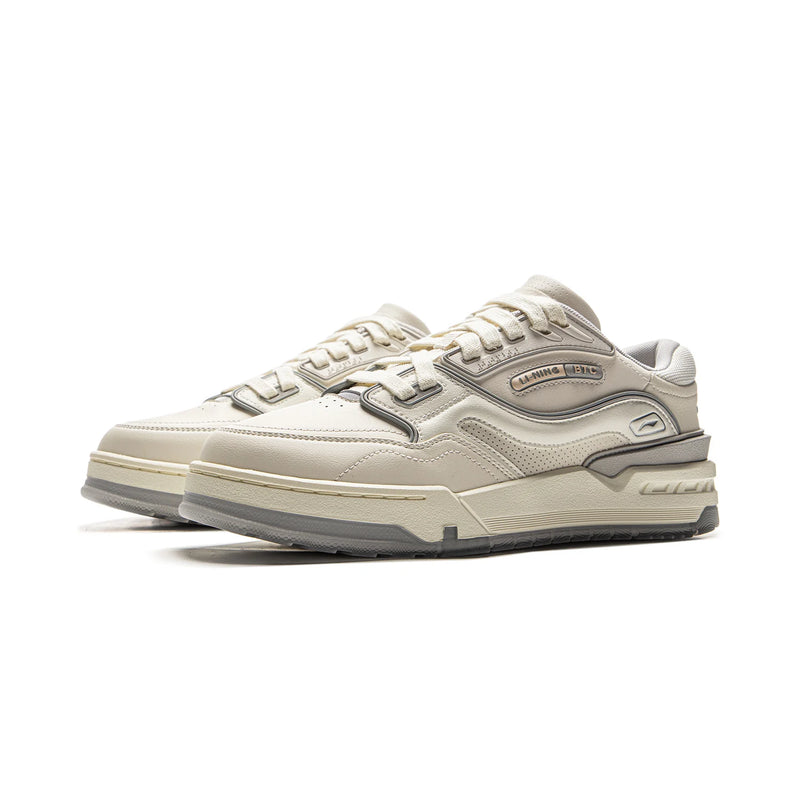 ស្បែកជើង Li-Ning Unisex 001 BTC 3 របៀបរស់នៅ ទន់ ស្រាល រចនាបថបុរាណ ទាន់សម័យ ស្បែកជើងប៉ាតាបុរស ស្ត្រី បុរាណ ធម្មតា AGCV281