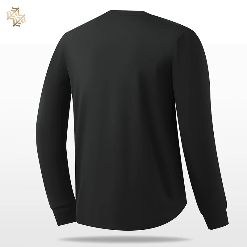 SBWL High Quality New Men's/Women's Outdoor Running Mountaineering Hiking Sports Leisure Breathable Loose Long Sleeve T-Shirt