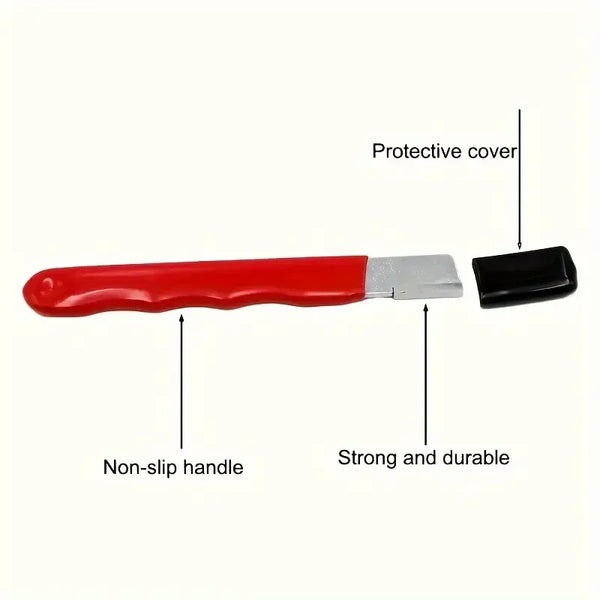 "Precision Edge" ឧបករណ៍សំលៀងកាំបិតផ្ទះបាយអាជីព - ថ្មសំលៀងសេរ៉ាមិចឌីយ៉ាម៉ង់ និងតង់ស្តែន សម្រាប់មុខកាំបិតគ្រប់ប្រភេទ រួមទាំងកន្ត្រៃសួនច្បារ