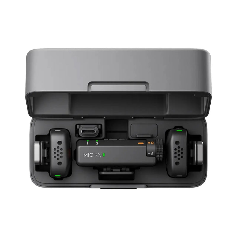 DJI Mic Mini High-Quality Audio With Stable Transmission 48-Hour Operation w/Case Two-Level Active Noise Cancelling NEW Original