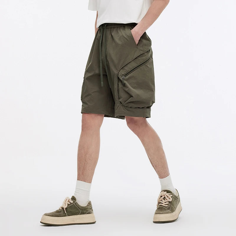 Semir Mens Shorts 2026 Large Pockets Outdoor Workwear Style Functional Knee Length Casual