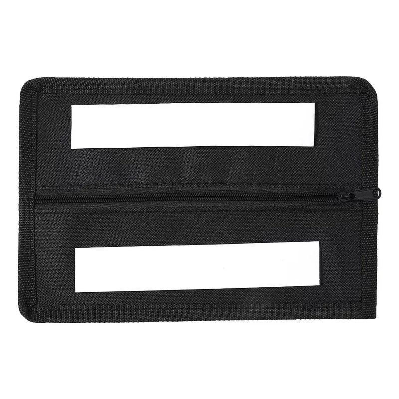 1pc Coin purse with Strong Adhesive And Zipper,Secret Compartment for Cash, Cards, Jewelry, Coins,Desk, Table, Wardrobe.
