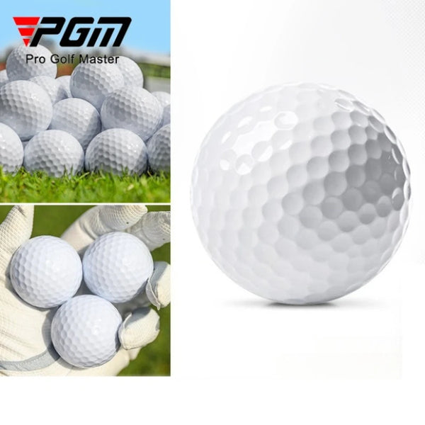 30pcs Golf Balls White Double Piece Practice Ball Q003