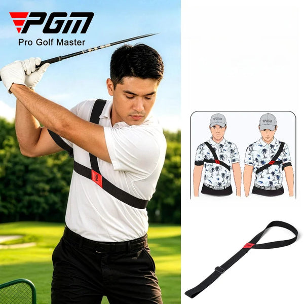 PGM Golf Swing Trainer Arm, Thoracic Spine, Shoulder Rotation, Connecting Strap, Super Correction Strap JZQ043