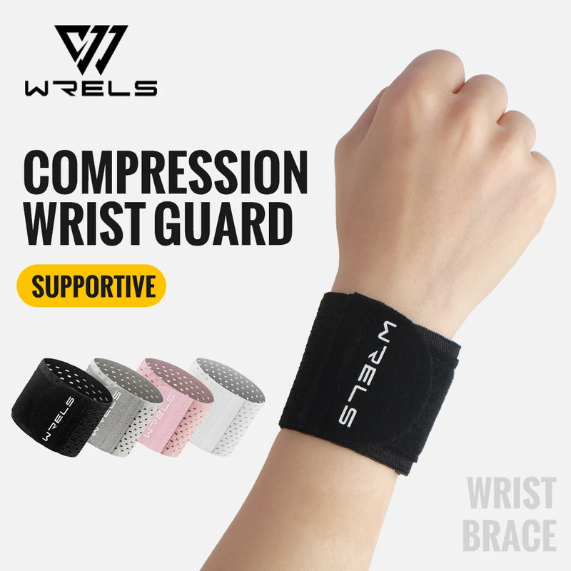 WRELS Wrist Band Support Sleeve Gym Support Wrist Brace Wrap Breathable Elastic Compression Bandage Hand Sport Wristband