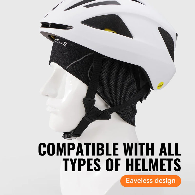 WRELS Winter Helmet Liner Skull Cap Thermal Hat Beanie Cycling Under Liner Watch Cap Beanie Lightweight Running Skull Hat
