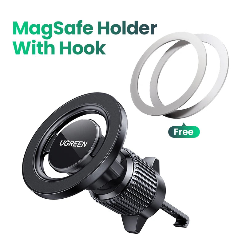 UGREEN Magnetic Car Phone Holder For Magsafe iPhone 16 15 14 Pro Max Xiaomi Samsung Air Vent Holder  Strong Magnet Phone Stand