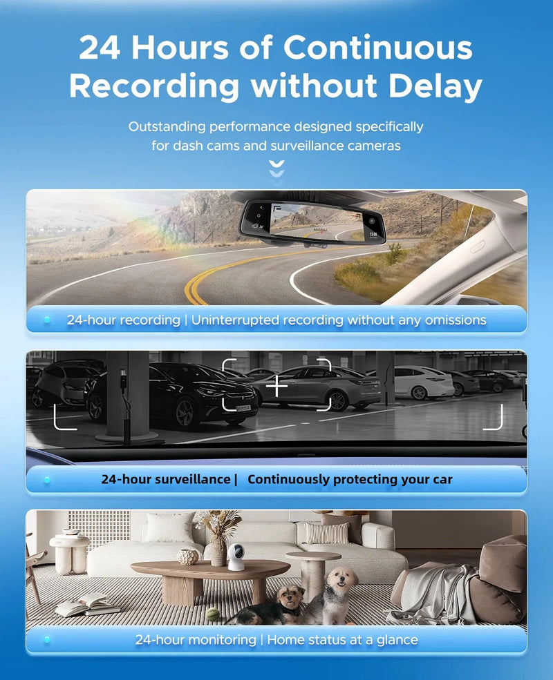 ORICO Micro SD Card TF Memory Card 16GB 32GB 64GB 128GB A1 U3 Class10 V10 for Camera/Drone/Dash Cam