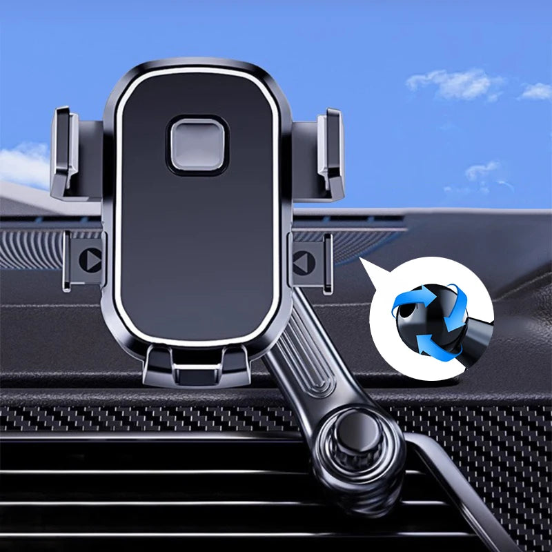 SEAMETAL Universal Car Phone Holder 360 Degree Rotatable Car Air Vent Phone Mount GPS Stand in Car for Iphone Xiaomi Huawei