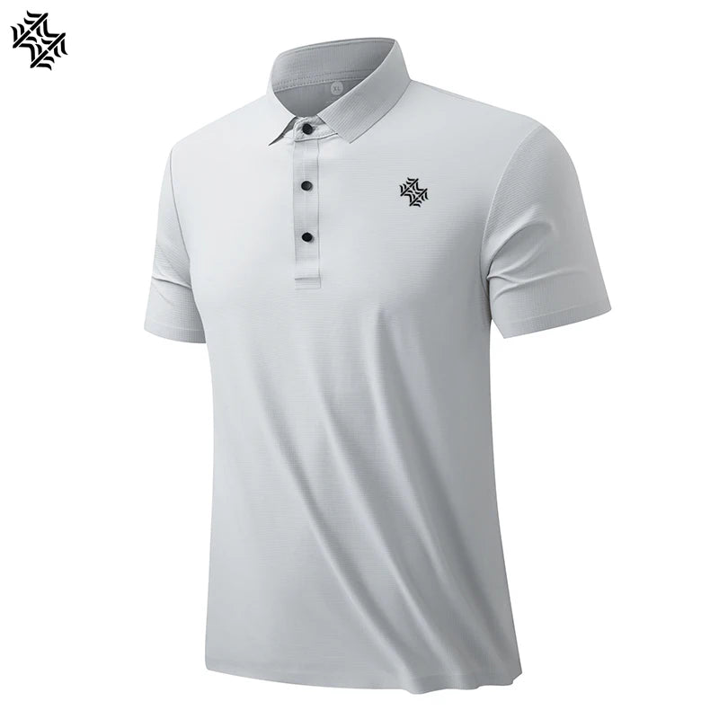SBWL Men's High Quality Seamless Craft Outdoor Golf Equestrian Sports POLO Shirt Fashion Business Leisure Top Grade POLO Tees