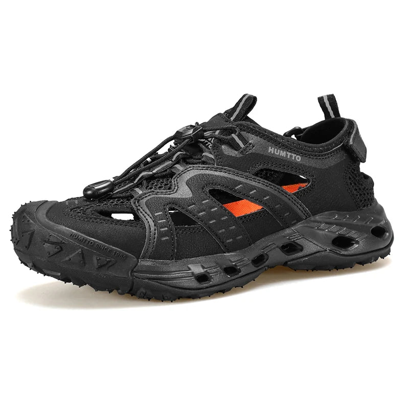 HUMTTO Quick Drying Outdoor Sneakers Summer Hiking Shoes for Man Trekking Beach Sandals Men Breathable Barefoot Sports Shoe Mens
