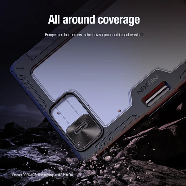 NILLKIN For Xiaomi Pad 8 Pro Magnetic Case For Xiaomi Pad 8 Case Multi-angle Folding Camera Protection Cover With Pencil Holder