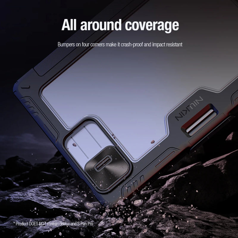 NILLKIN For Xiaomi Pad 8 Pro Magnetic Case For Xiaomi Pad 8 Case Multi-angle Folding Camera Protection Cover With Pencil Holder