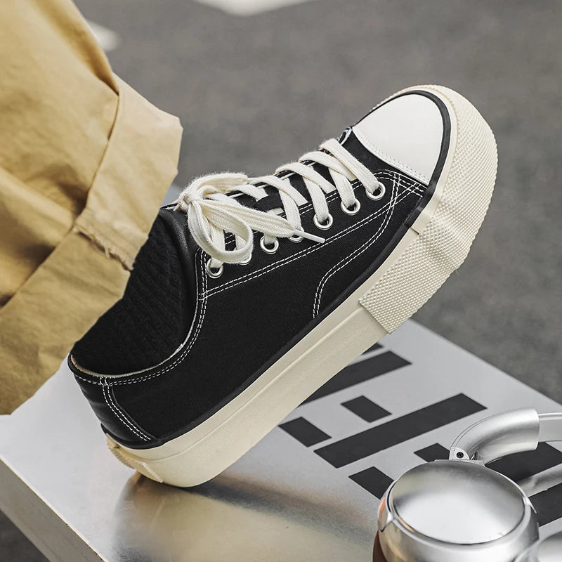 Men Women's Canvas Casual Shoes Four Seasons Breathable lightweight Soft-Sole Comfort Outdoor Couples Walking Sports Board Shoes
