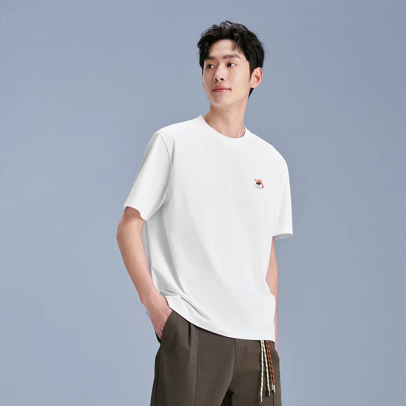 Semir Mens Tshirt 2026 Quick Dry Couple Style Embroidered New Arrival Casual Soft Daily Wear